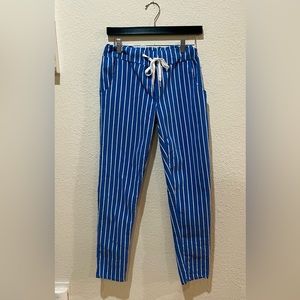 Tina Stephen’s nautical stripe pant